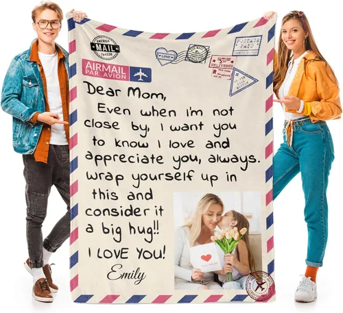 Miniatura 9 de Manta personalizada para el Día del Padre para papá, manta cálida y suave con letra, regalo personalizado para papá para el Día del Padre Manta