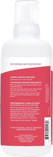 Miniatura 8 de Earth Mama Simply Non-Scents - Jabón de manos espumoso para bebés, orgánico multiusos sin fragancia para pieles sensibles, jabón de castilla
