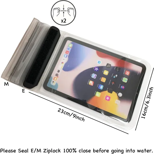 Miniatura 3 de Funda impermeable para lector de libros electrónicos, bolsa para lector de libros electrónicos, bolsa seca para Amazon Kindle Paperwhite Oasis Fire