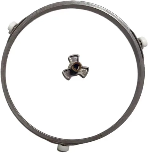 Reemplazo giratorio para microondas, anillo de soporte de rodillo giratorio de 7 pulgadas, plato giratorio de vidrio tipo Y, diámetro de placas de