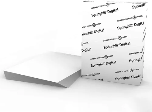 Springhill - Papel blanco tamaño carta Blanco - 110 lb
