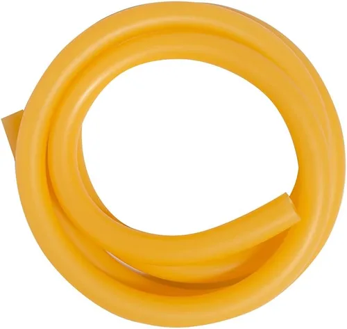 Tubo de goma de látex natural de 1/2 pulgadas (0.472 in) de diámetro interior x 5/8 pulgadas de diámetro exterior, tubo de aire altamente elástico y