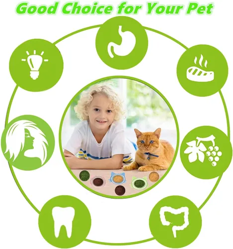 Miniatura 4 de 4 juguetes de hierba gatera para gatos, juguetes para gatos, 4 sabores, bola de vid plateada en la pared, golosinas masticables para limpiar