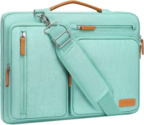 Miniatura 27 de MOSISO Bolsa de hombro protectora 360 para laptop, bolsas de computadora de 15-15.6 pulgadas compatibles con MacBook Pro de 16 pulgadas, HP, Dell