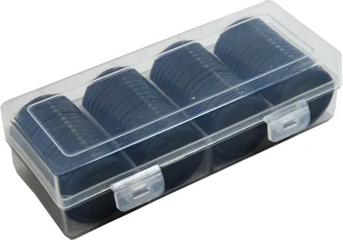 Miniatura 3 de Smartdealspro 64 unidades de 1.260 in/1.26 pulgadas de plástico opaco para contadores de aprendizaje, mini fichas de póquer, fichas de juego