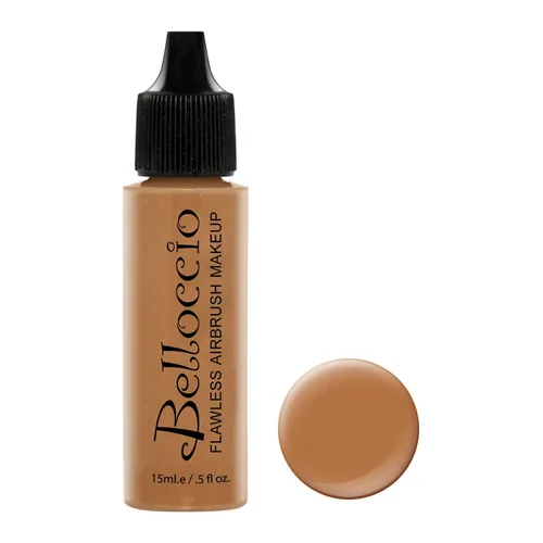 Miniatura 8 de Base de maquillaje aerógrafo, 1/2 botella Belloccio's, cosméticos profesionales Tonos beige claro-medio rosa
