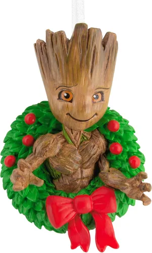 Miniatura 7 de Hallmark Marvel Guardianes de la Galaxia Groot Adorno de Navidad