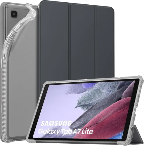 Miniatura 32 de MoKo Funda compatible con Samsung Galaxy Tab A7 Lite de 8.7 pulgadas 2021 (SM-T225/T220/T227), funda inteligente delgada y ligera con triple soporte