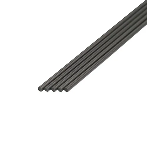 Heyiarbeit Barra de varilla de fibra de carbono de 0.039 in, postes de soporte para sujetos de bricolaje para avión RC mate poste 15.748 in 15.75