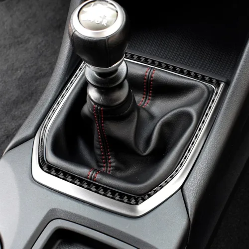 Miniatura 4 de AIRSPEED Adhesivo de fibra de carbono para Subaru WRX/WRX STI 2022 2023, marco de marco, accesorios de consola central de automóvil, color negro