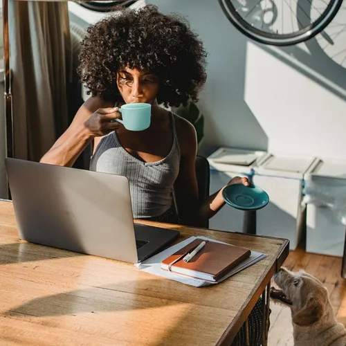 Miniatura 5 de Taza de café ZaH, 10 onzas, diseño con animal 3D en el fondo, Estándar, Panda