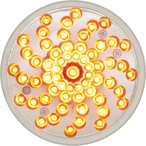 Miniatura 7 de Grand General 76728 - Luz LED (4 pulgadas Twister Red/Clear 61 - con ojal y coleta), 1 paquete Rojo (Red/Clear)