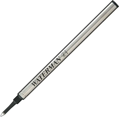 Waterman Recambio de bolígrafo de punta fina, tinta negra