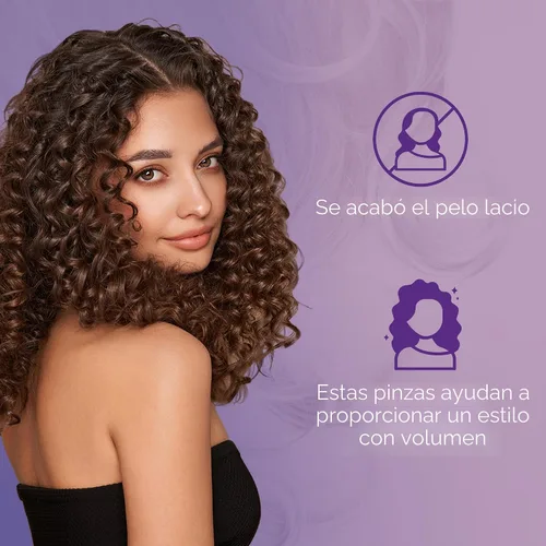 Miniatura 3 de Curl Keeper Pinzas de pelo para cabello grueso y fino, pinzas de garra con dientes anchos (paquete de 12) - Pinzas grandes para mujeres - Soporte