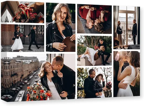 Miniatura 10 de CXHOSTENT Impresiones en lienzo personalizadas con tus fotos, imágenes de lienzo personalizadas, lienzo personalizado, arte de pared, marco