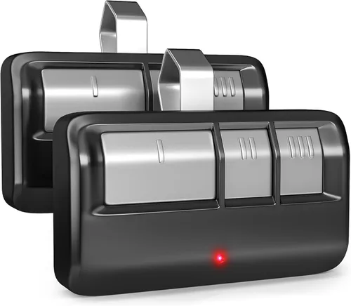 Control remoto universal para puerta de garaje con clip para visera, para abridores LiftMaster/Chamberlain/Craftsman, adecuado para botones de