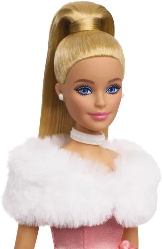 Miniatura 2 de Barbie Muñeca de moda de noche encantada en vestido rosa, Mattel Replay The Classics Collection