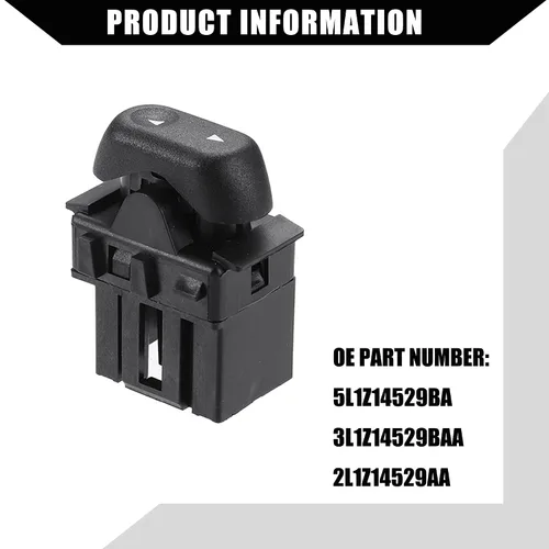 Miniatura 7 de NO.5L1Z-14529-BA Botones de interruptor de control de ventana para Ford Expedition 2003-2006 para Ford F-150 2004-2008 / lado