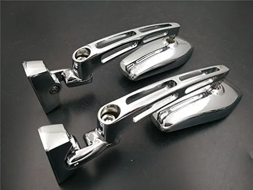 Miniatura 7 de HONGK - Espejos retrovisores cromados ajustables compatibles con Suzuk Hayabusa GSX1300R 99-12 [B01C0SQYCW]