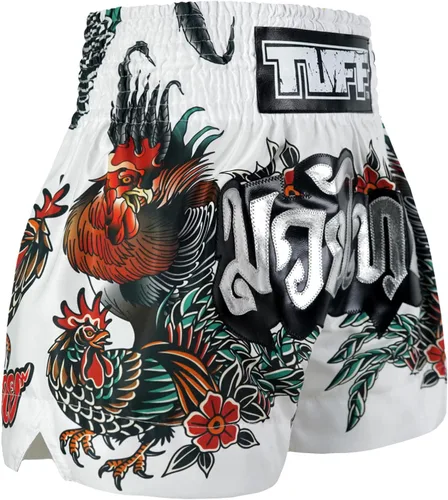 Miniatura 4 de Pantalones cortos de boxeo Muay Thai Estilos Tradicionales MMA Entrenamiento Kickboxing