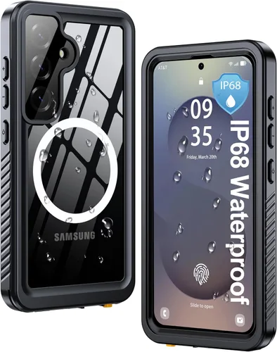 Miniatura 15 de ANTSHARE Funda magnética para Samsung Galaxy S25 FE, impermeable, con protector de pantalla integrado y protección de cámara