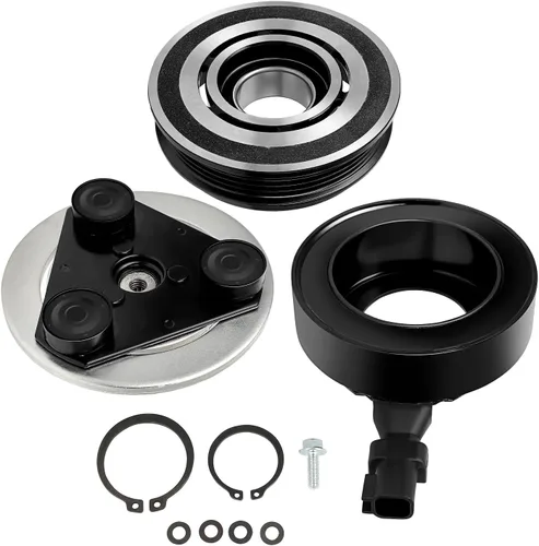 Miniatura 33 de SCITOO Embrague del compresor de CA para 2000-2006 apto para Audi TT para Volkswagen para Jetta 1.8L CO 1233JC