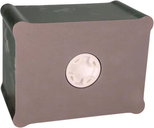 Miniatura 3 de Claremont - Urna de cremación de mármol cultivado, color verde oscuro, tamaño adulto, urna de cenizas humanas para entierro en el suelo