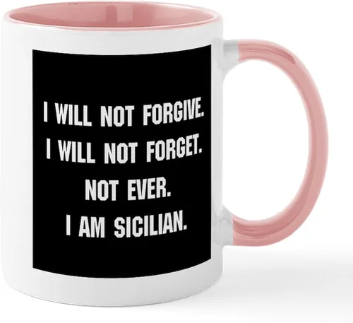 Miniatura 58 de CafePress Sicilia Mug - Taza de café de cerámica (11.0 fl oz)