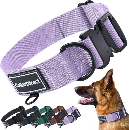Miniatura 18 de CollarDirect - Collar de seguridad reflejante para perro, con hebilla ajustable de nailon, para perros pequeños, medianos, grandes, en color rosa