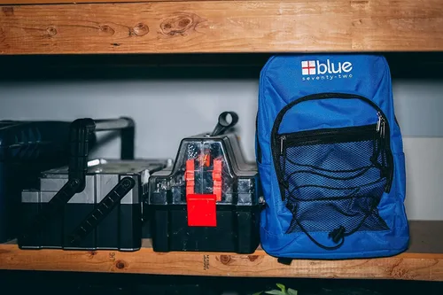 Miniatura 4 de Paquete de 4 unidades – Blue Seventy-Two Standard Kit de supervivencia de mochila de emergencia de 72 horas para 1 persona Kit de supervivencia