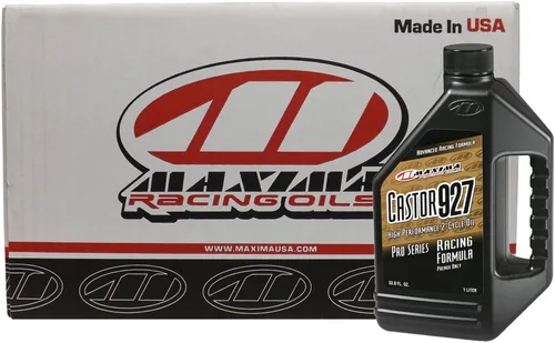 Miniatura 5 de Maxima Racing Oils 23901-4PK Castor 927 Racing Aceite de Premezcla 2-Tiempos Botella de 1L, Paquete de 4