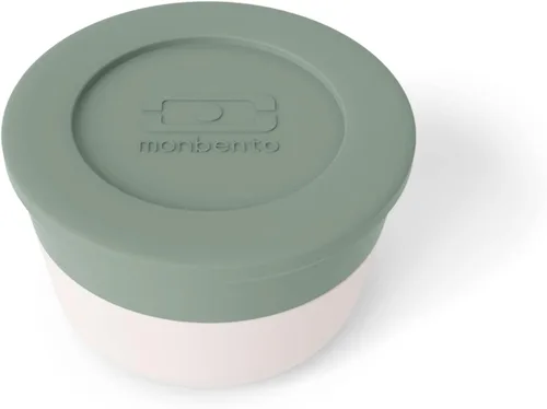 monbento - Recipiente para salsa To Go con tapa MB Temple - Mini recipiente de salsa a prueba de fugas para lonchera - Reutilizables - Para el Verde