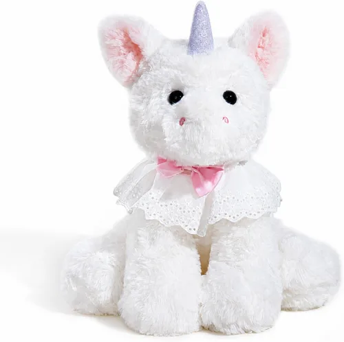 Miniatura 8 de Gato de peluche de estilo gótico, juguetes de peluche de zombis, muñeca de felpa suave de gato, adorable regalo de animal tapado para niños