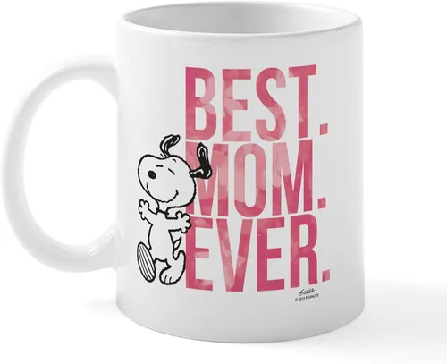 Miniatura 5 de CafePress Springtime Snoopy - Taza de café de cerámica, taza de té, 11 onzas