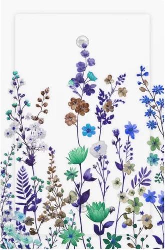 Miniatura 74 de Cubierta de Interruptor de Luz de 1 Gang con Flores Silvestres Bohemias, Hierbas, Floral, Decorativa, Planta Botánica, Naturaleza, Acuarela, Placa