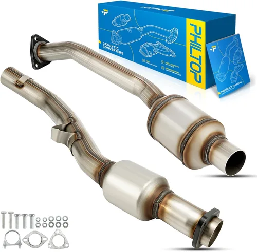 Miniatura 48 de PHILTOP Kit de convertidor catalítico de alto flujo apto para 2001-2005 Civic 1.7L DX/GX/HX/LX/LX Special Edition/Value Package (modelos execept EX)