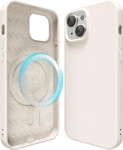 Miniatura 157 de oakxco Funda de silicona para iPhone 12 Pro Max, magnética, compatible con carga inalámbrica Magsafe, cubierta protectora de goma suave y delgada