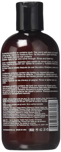 Miniatura 2 de Amazon Series Murumuru - Acondicionador de queratina antiencrespamiento, 8.5 onzas
