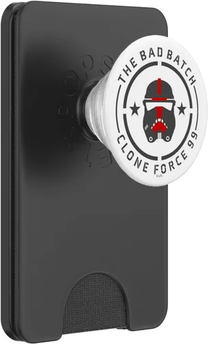 Miniatura 6 de Star Wars: Bad Batch Clone Force 99 Casco rojo y gris PopSockets MagSafe PopGrip para iPhone