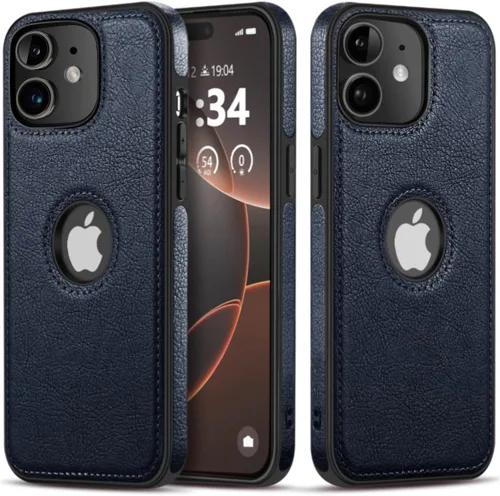 Miniatura 11 de Funda protectora de cuero de lujo con diseño único para iPhone 11, antideslizante, resistente a los arañazos, ultra delgada, funda protectora