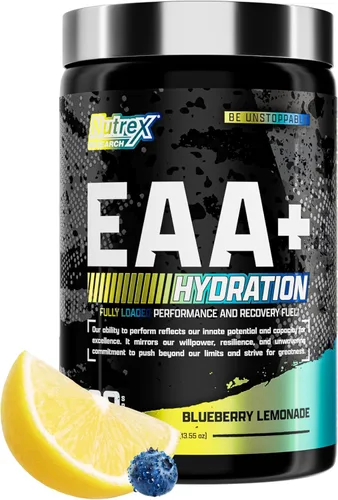 Miniatura 11 de Nutrex Research Hidratación EAA EAAs + BCAA en polvo Recuperación muscular, fuerza, construcción muscular, resistencia 8G Aminoácidos