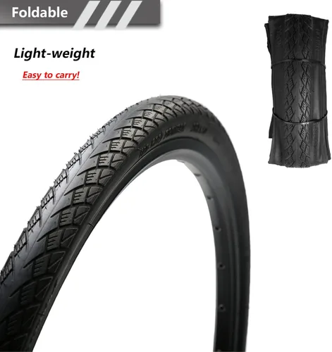 Miniatura 3 de 700x35c/700x38c - Par de neumáticos de bicicleta de carretera 60 TPI Kevlar plegables de alta calidad para bicicletas de ciudad, paquete de 2