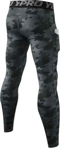 Miniatura 101 de SPVISE Pantalones de compresión para hombre, leggings para deportes, gimnasio, mallas atléticas frescas y secas, capa base para correr, fútbol