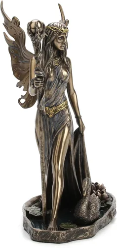 Miniatura 5 de Veronese Design Escultura Aine The Celtic Faery Queen of Summor Love de resina fundida en frío con acabado de bronce antiguo de 9 pulgadas
