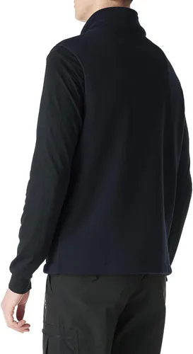 Miniatura 6 de Outdoor Ventures - Chaleco de forro polar ligero con cremallera completa para hombre, con 5 bolsillos, cálido invierno, sin mangas, chaqueta informal