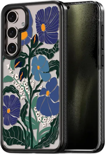 Miniatura 171 de Rosarnnah Funda compatible con Samsung Galaxy S24 Ultra, bonita estética, a la moda, divertida funda con estampado de gatito y gato, duradera a