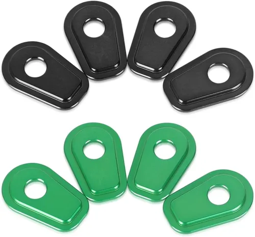 Miniatura 4 de LeosHi Adaptador de señales de giro de repuesto para motocicleta, espaciadores compatibles con Z400 Z650 Z900 Z900RS Z1000 Ninja400 Versys-X300 Negro