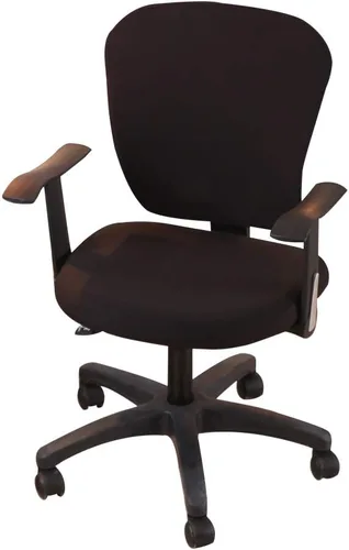 Miniatura 30 de Jinzio Funda para silla de oficina de computadora, tela protectora dividida y elástica, de poliéster, universal, para escritorio, para silla