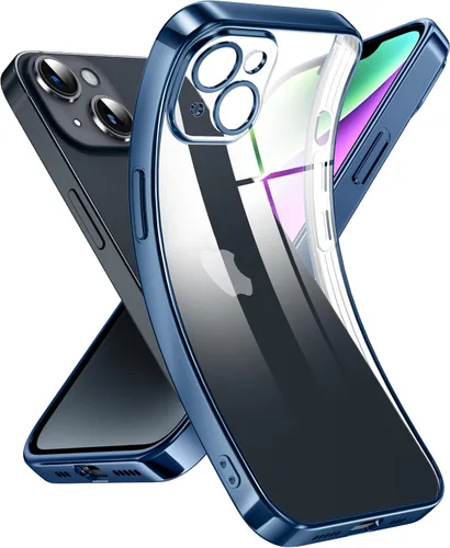 Miniatura 65 de Supdeal Funda transparente para iPhone 13 Pro, no amarillea, protección de cámara, probada en caídas de grado militar, transparente, a prueba