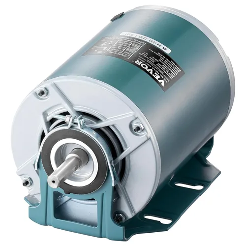 Miniatura 13 de VEVOR Motor soplador de horno de 1/2HP, 1075RPM 5 velocidades, 208/230V 2.7A, bastidor 48 longitud del eje 3.4", diámetro del eje 0.5", rotación